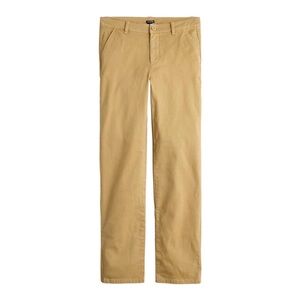 J. Crew Kate Straight Leg Chinos in Honey Brown Size 18